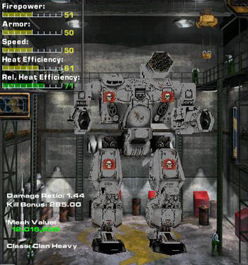 MechWarrior 4: Mercenaries - Heavy 'Mechs